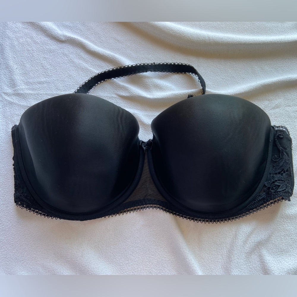 34I us / 34G uk Fantasie Ava Lined Black Strapless bra